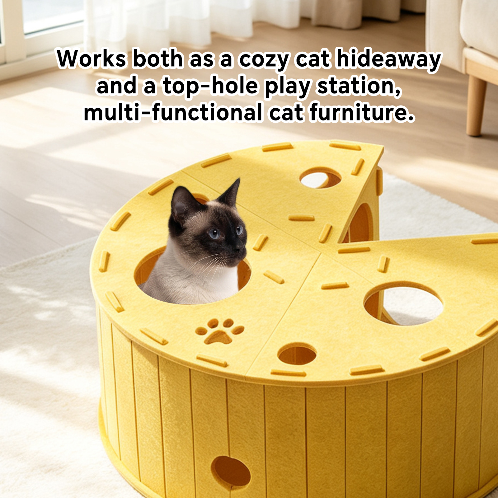 Cakes Cat Bed 60x30x60 image 11