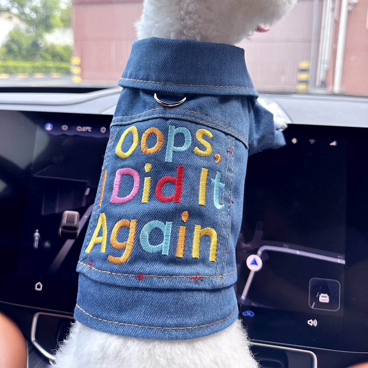 Dog And Cat Clothes Stylish Denim Outfits For Pets image 2