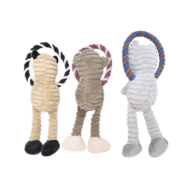 Monkey Rope Chew and Tug Dog Toy image 7