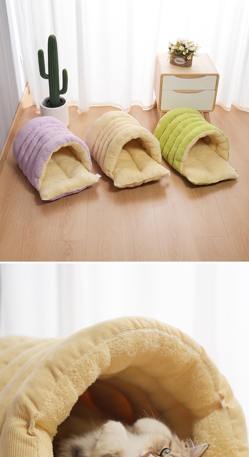 Sleeping Bag-style Cat Bed image 3
