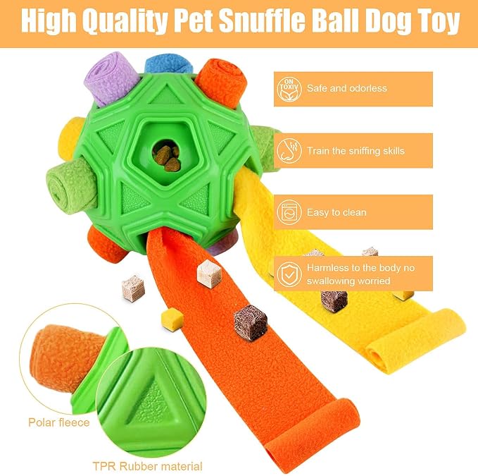 Dog Snuffle Ball Interactive Puzzle Toy image 4