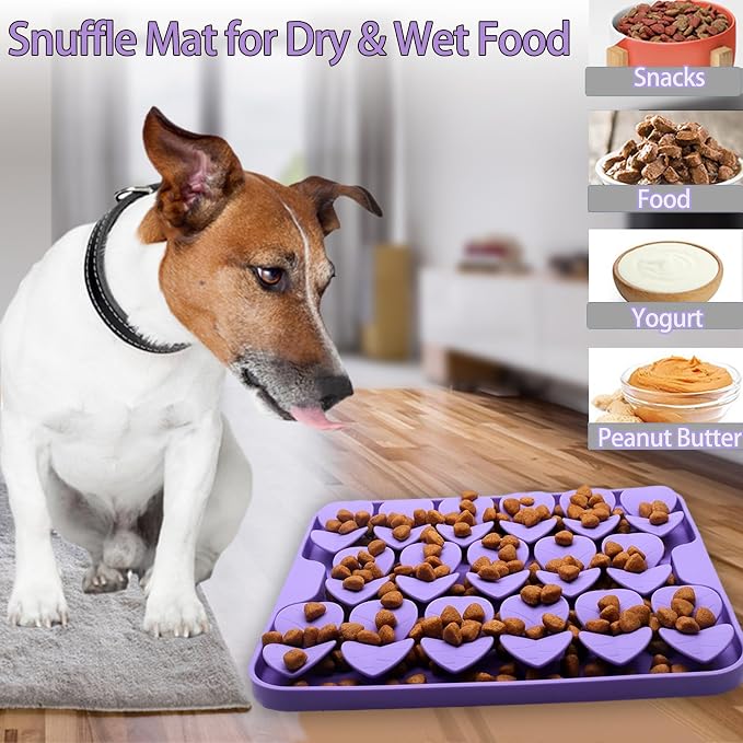 Silicone Snuffle Lick Mat for Dogs and Cats image 4