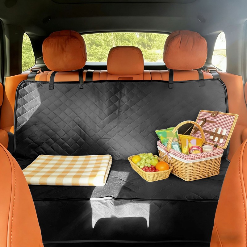 Quilted Rear Seat Dog Protector image 4