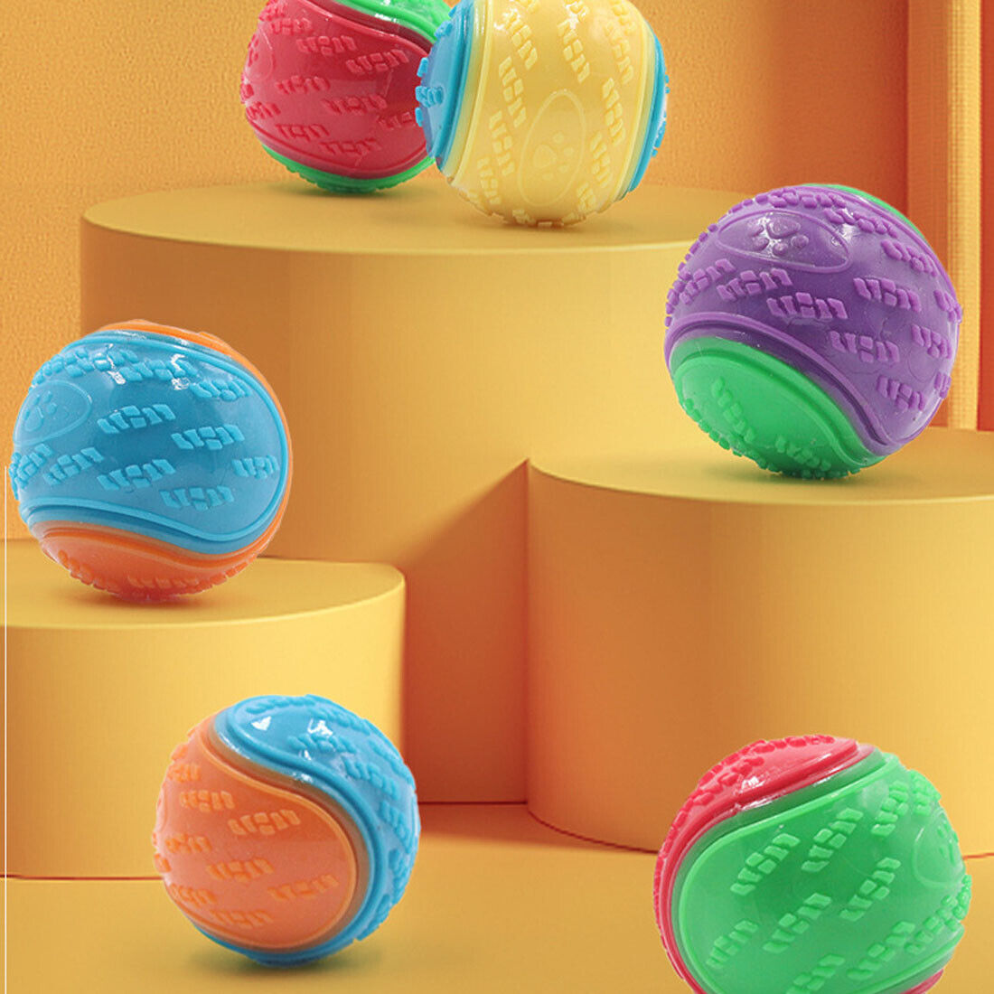 Scooby-Doo Squeaky Dog Ball Set image 5