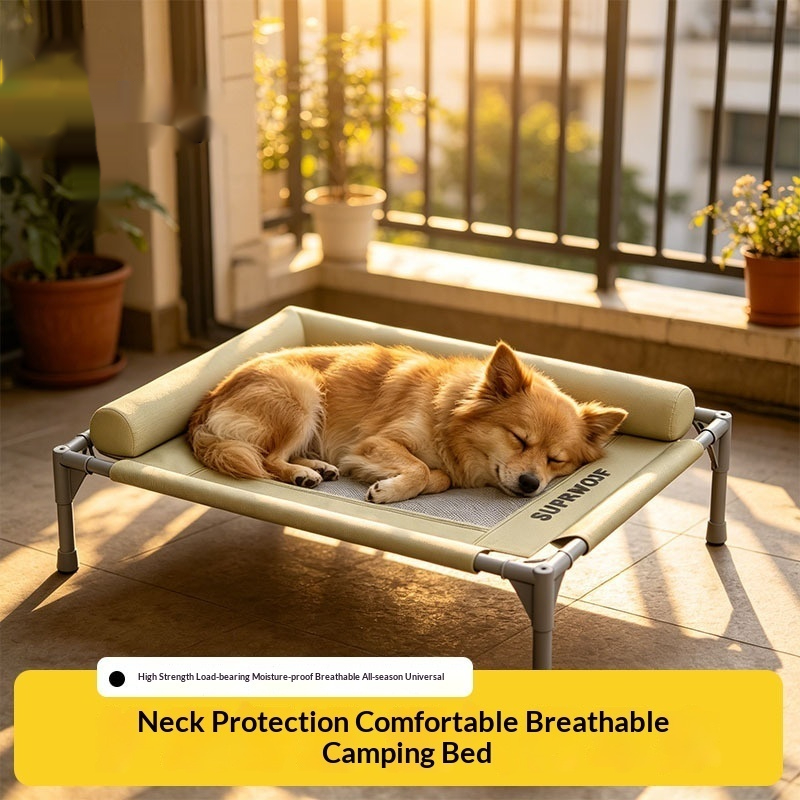 Elevated Pet Bed Breathable Removable Washable image 5