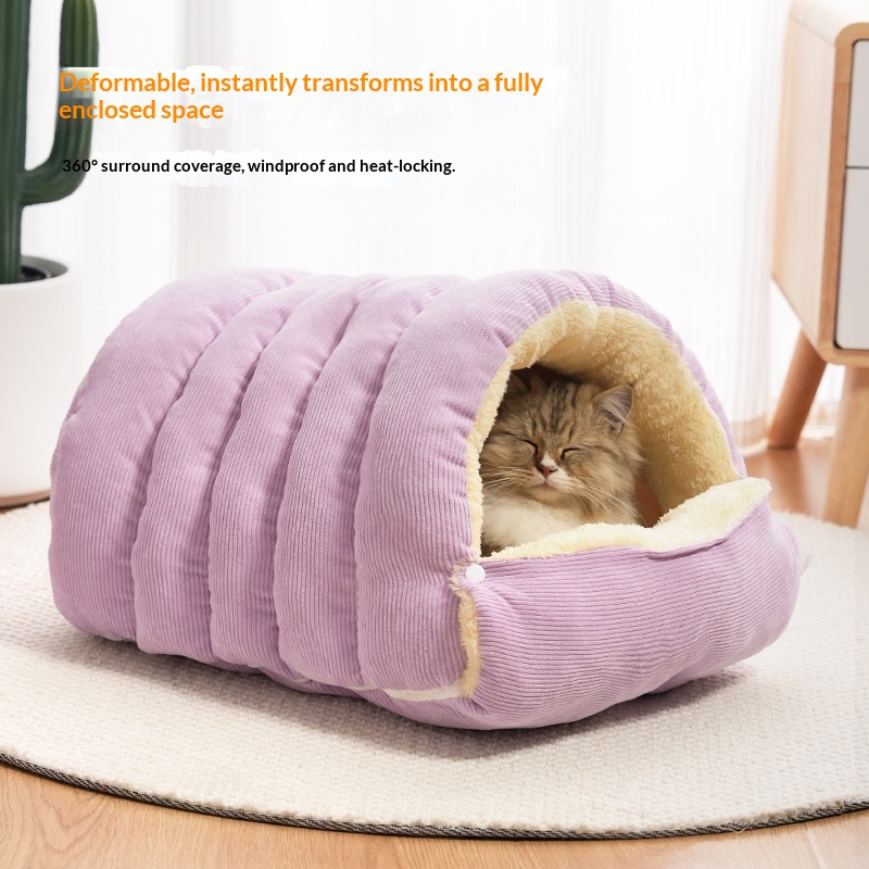 Sleeping Bag-style Cat Bed image 20
