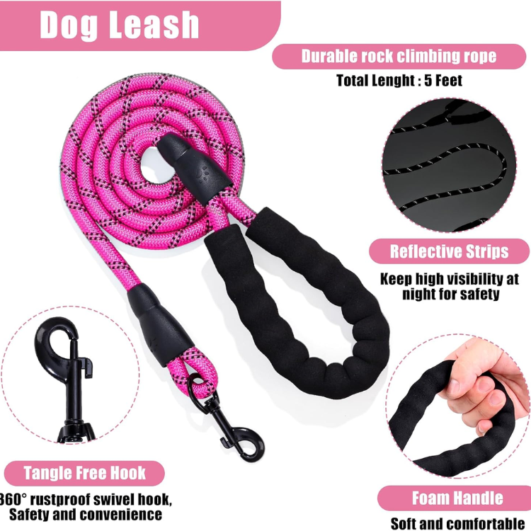 Dog Harness Collar And Leash Set image 2