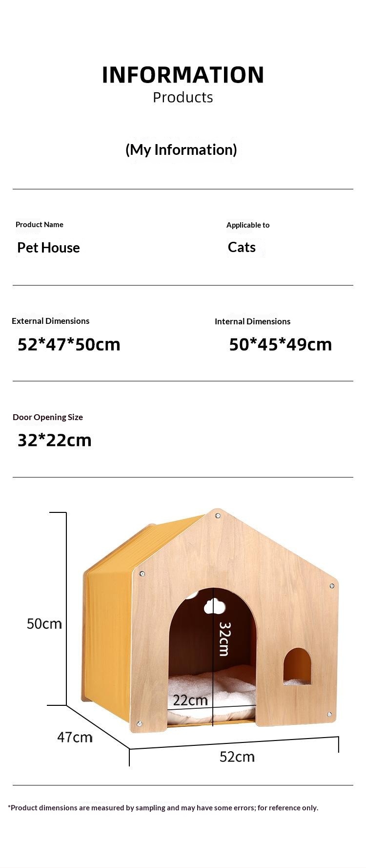 Eco Wood Solid Pet Bed image 19
