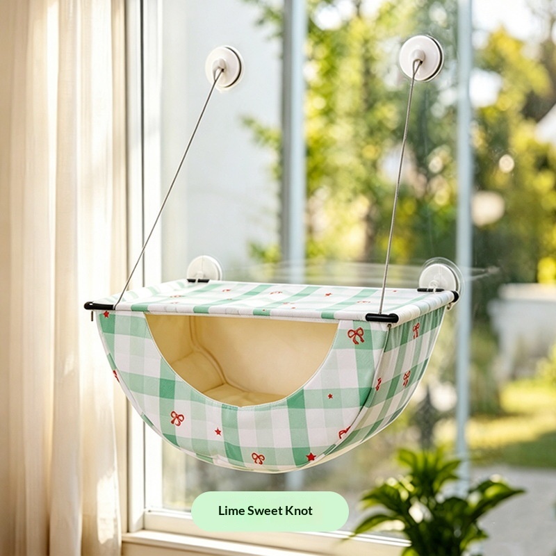 Cat Hammock Window-Hanging Strong Suction-Cup Cat Bed image 5