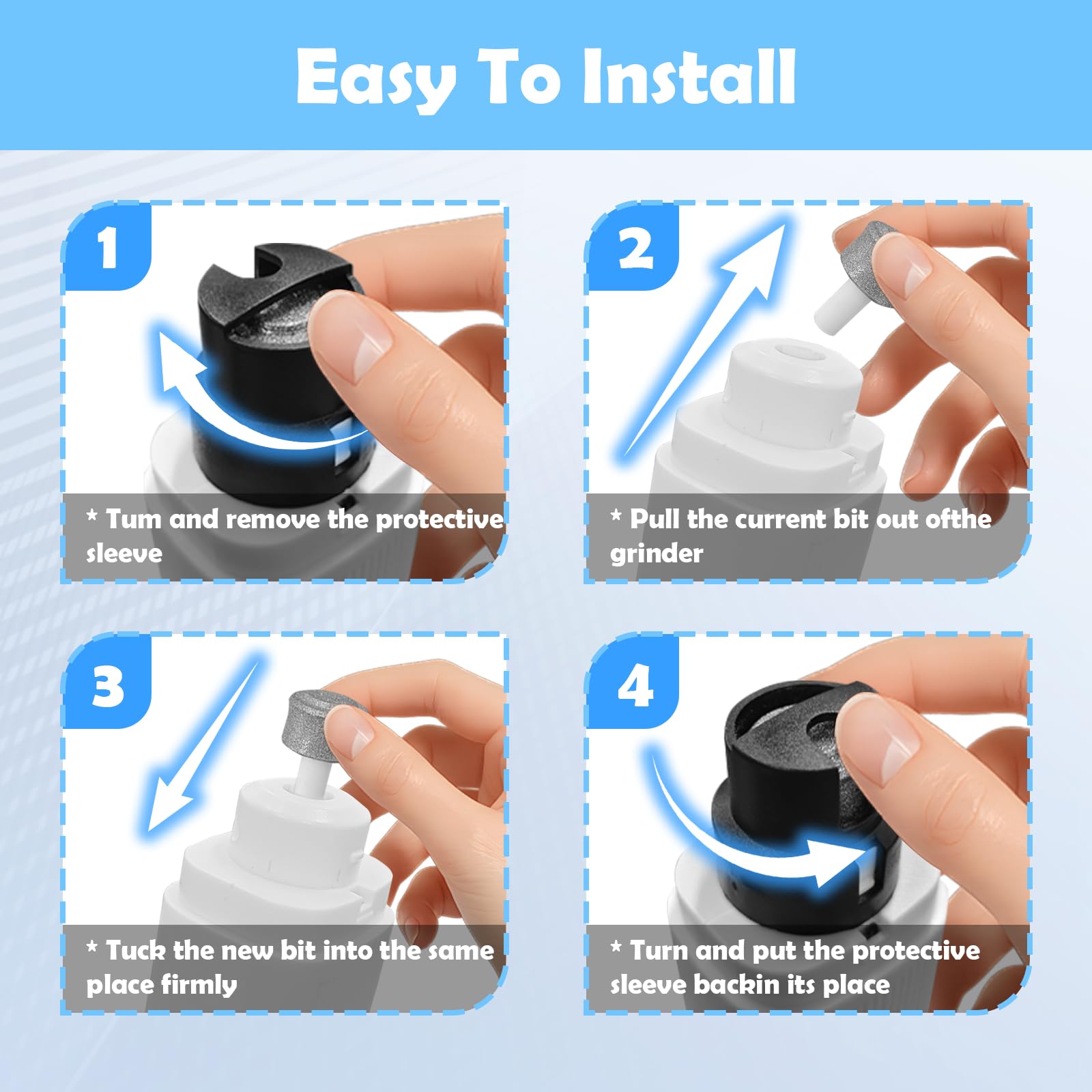 Electric LED Dog Nail Grinder image 7