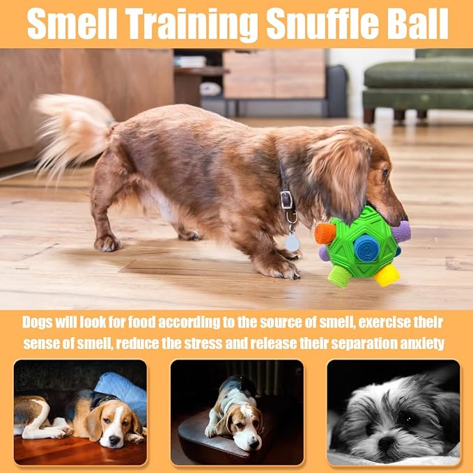 Dog Snuffle Ball Interactive Puzzle Toy image 3