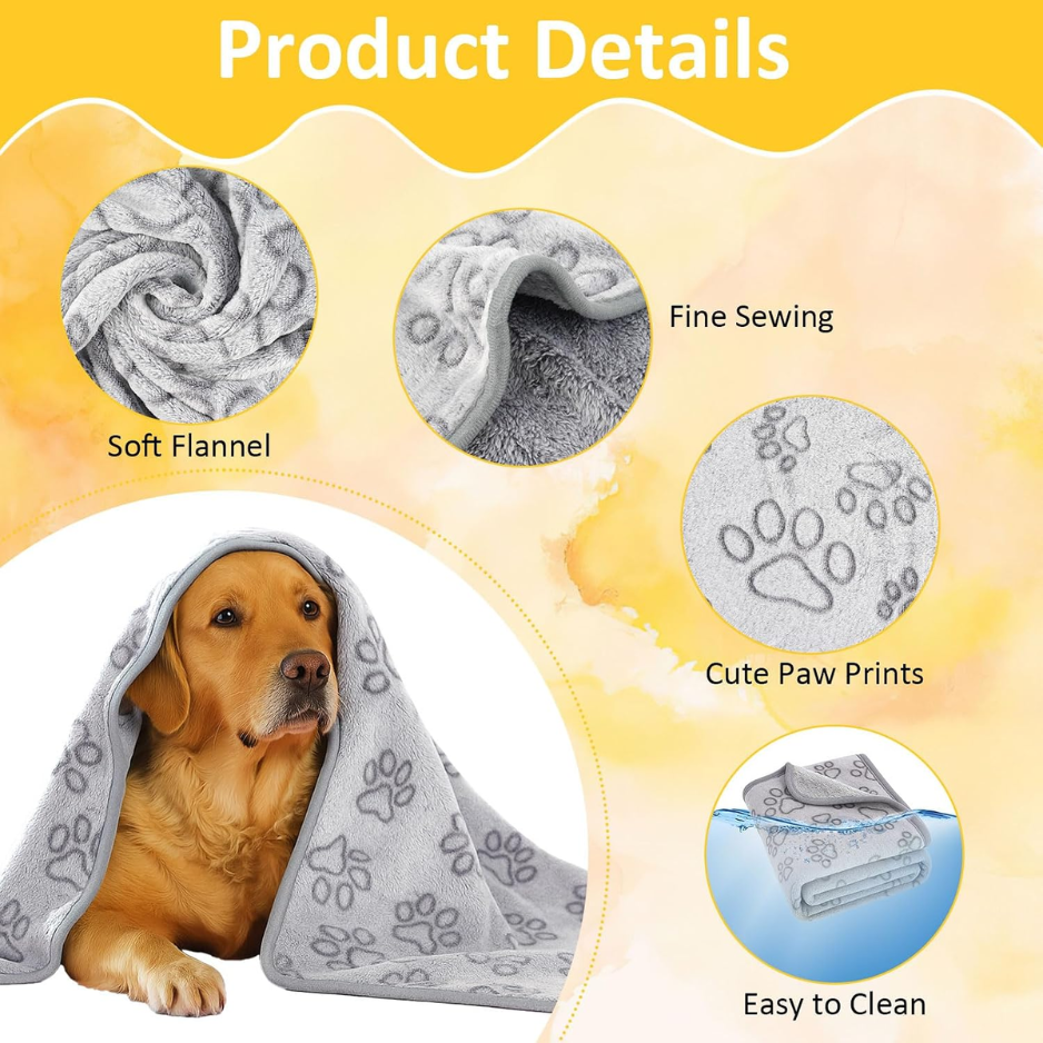 41 X 30 Inch Soft Dog Blanket For Medium Dogs & Cats image 5